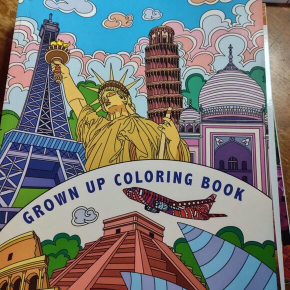 mislcanious adult coloring books - Picture 5 of 12